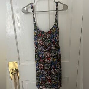 Floral mini dress